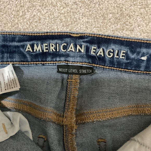 American Eagle super stretch, skinny jeans women’s size 2 dark wash denim - Picture 2 of 6